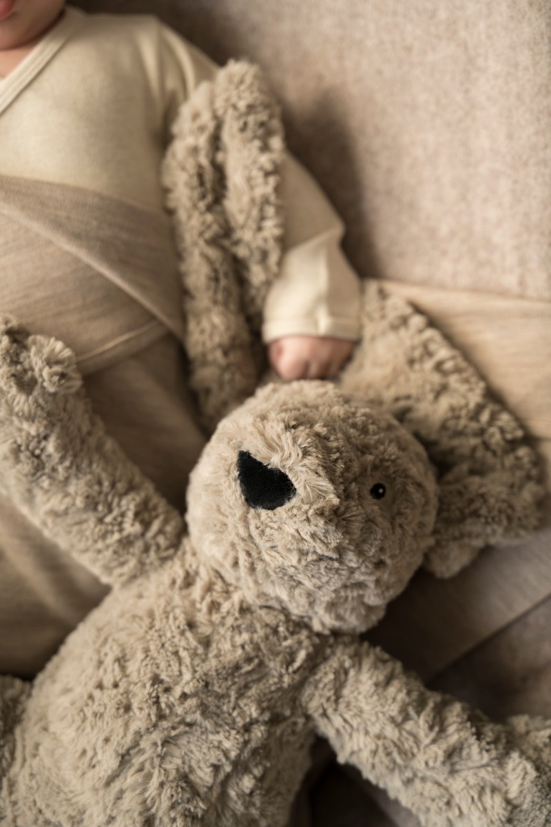 Detail pleteného zajačika Bibi Baby's Only